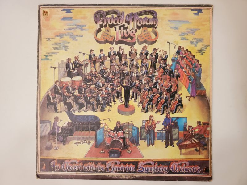 Procol Harum Procol Harum Live: In Concert with the Edmonton Symphony Orchestra vinyl record